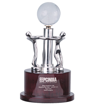 Deeps Tools award trophy 