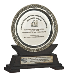 Deeps Tools award trophy 