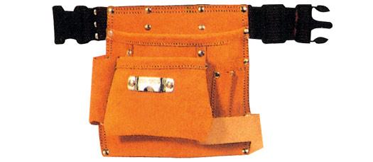 SPLIT LEATHER PROFESSIONAL CARPENTER APRON 5 POCKETS