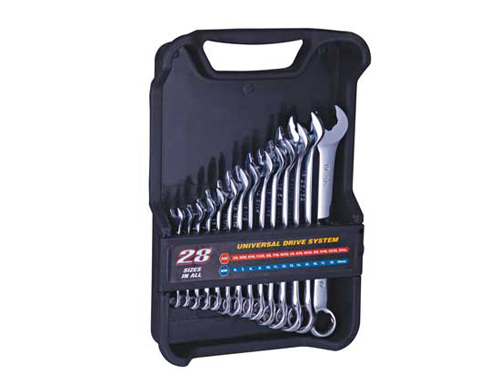 Hex key and hand tool set packaging