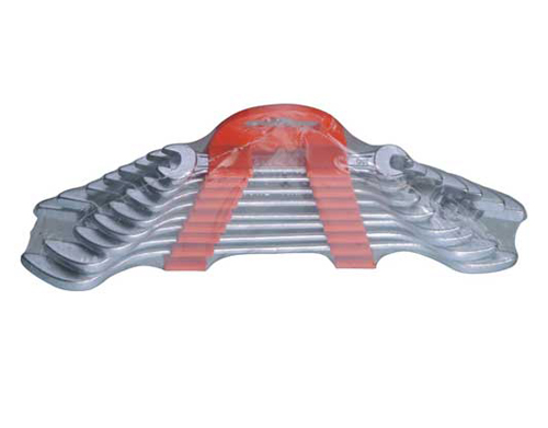 Combination and double open end spanner set packaging