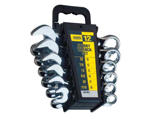 Stubby spanner set packaging